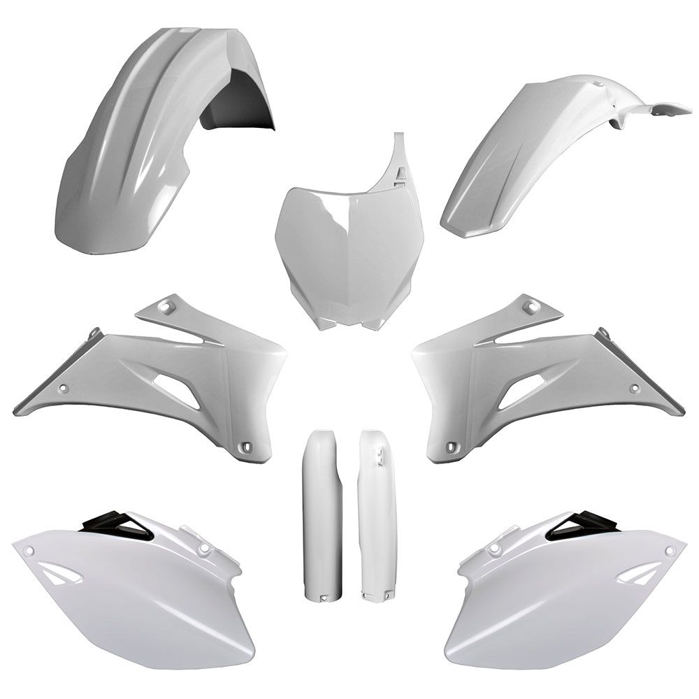 Polisport MX Plastic Kit White for Yamaha YZ250F/YZ450F 06-07