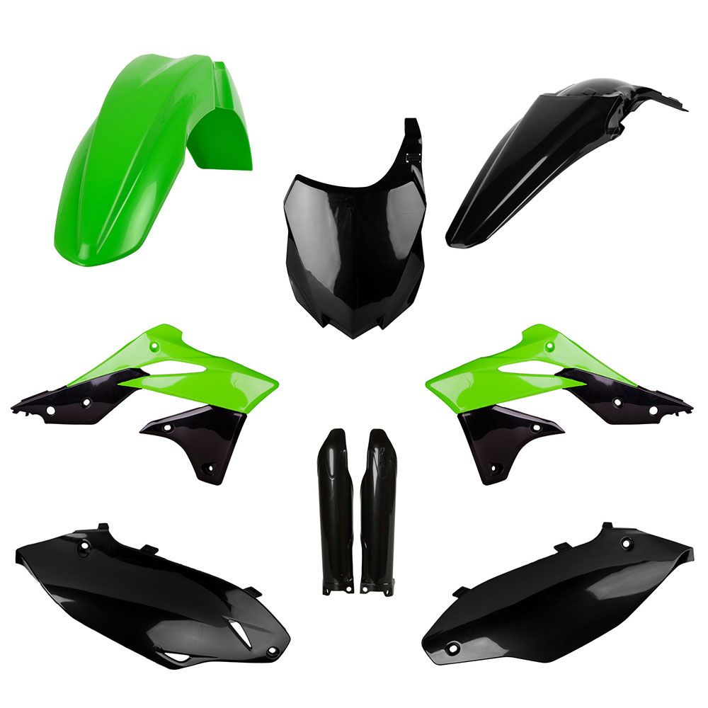Polisport MX Plastic Kit OEM 2013 Colours for Kawasaki KX250F 13-16