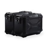 SW-Motech SW-KFT1148370101-B TRAX ADV 45/45L Aluminium Black Case System for Triumph Tiger 1200/Tiger 1200 Explorer 11-Up