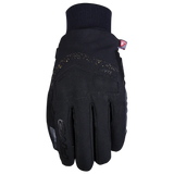 Five WFX District WP Black/Gold Womens Gloves